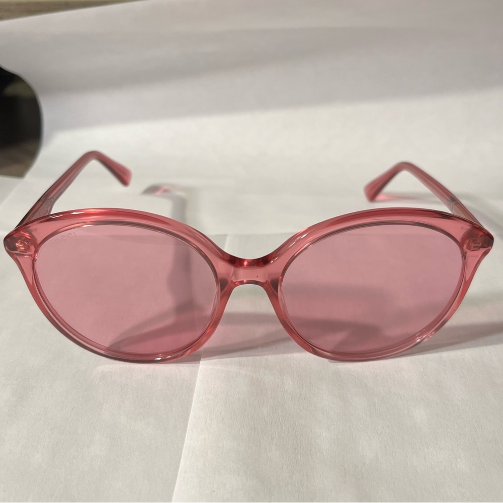 Gucci Pink Sunglasses - Picture 9 of 16